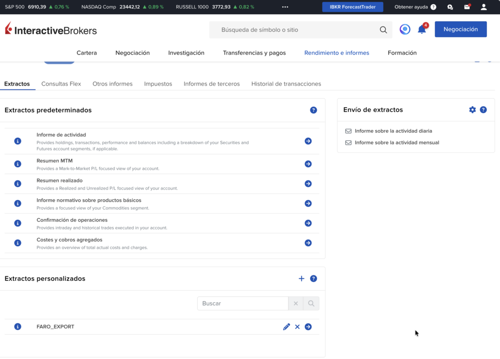 informe fiscal interactive brokers españa