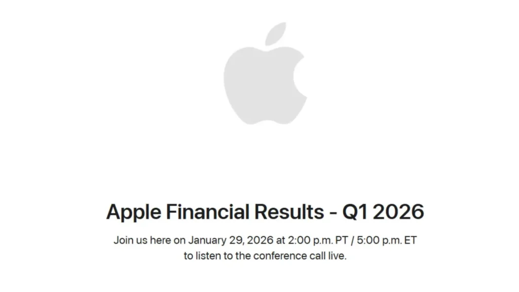 Apple Q1 2026 Earnings