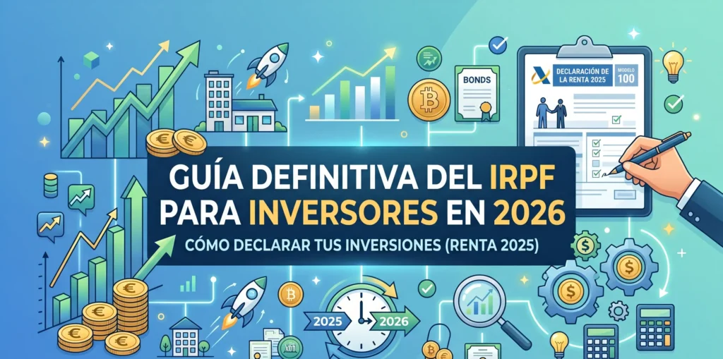 Guía Definitiva del IRPF para Inversores en 2026: Cómo Declarar tus Inversiones (Renta 2025)